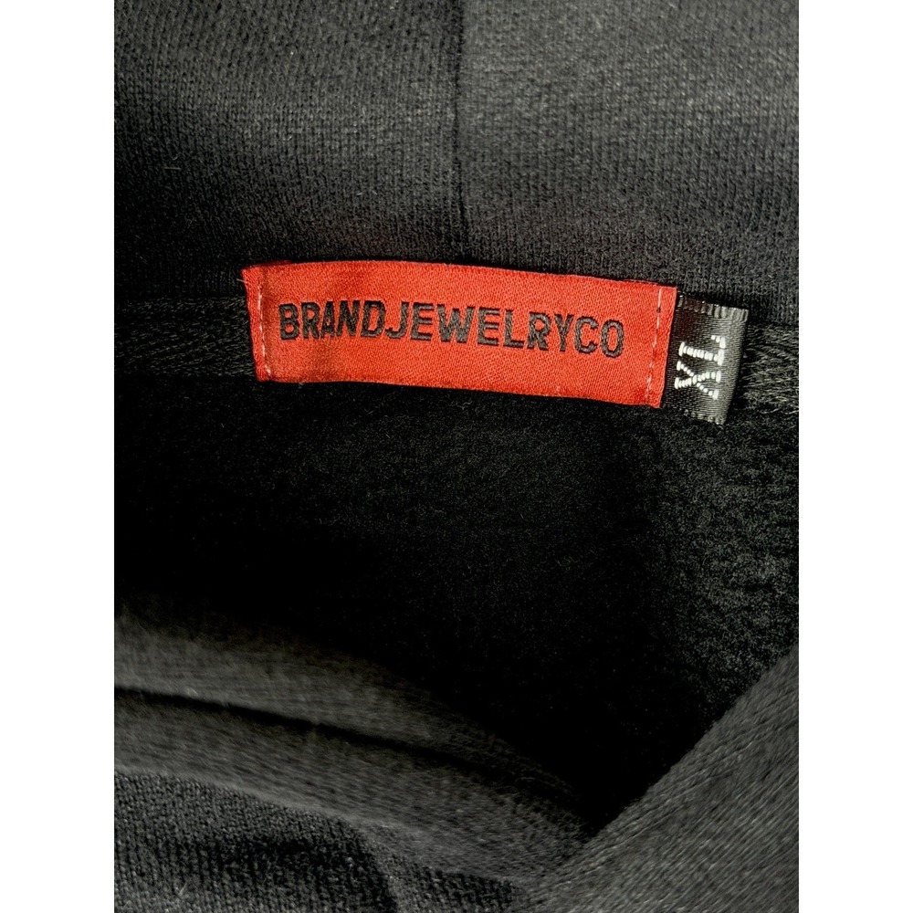 BrandJewelryCo Double Joker Hoodie XL Heavyweight Rare Sold Out Streetwear Bat - Picture 3 of 6